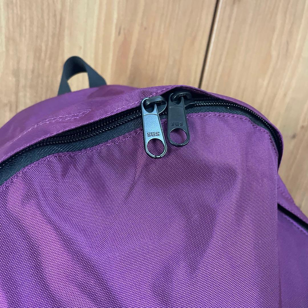 エルベシャプリエ プリュネル パープル リュック バックパック