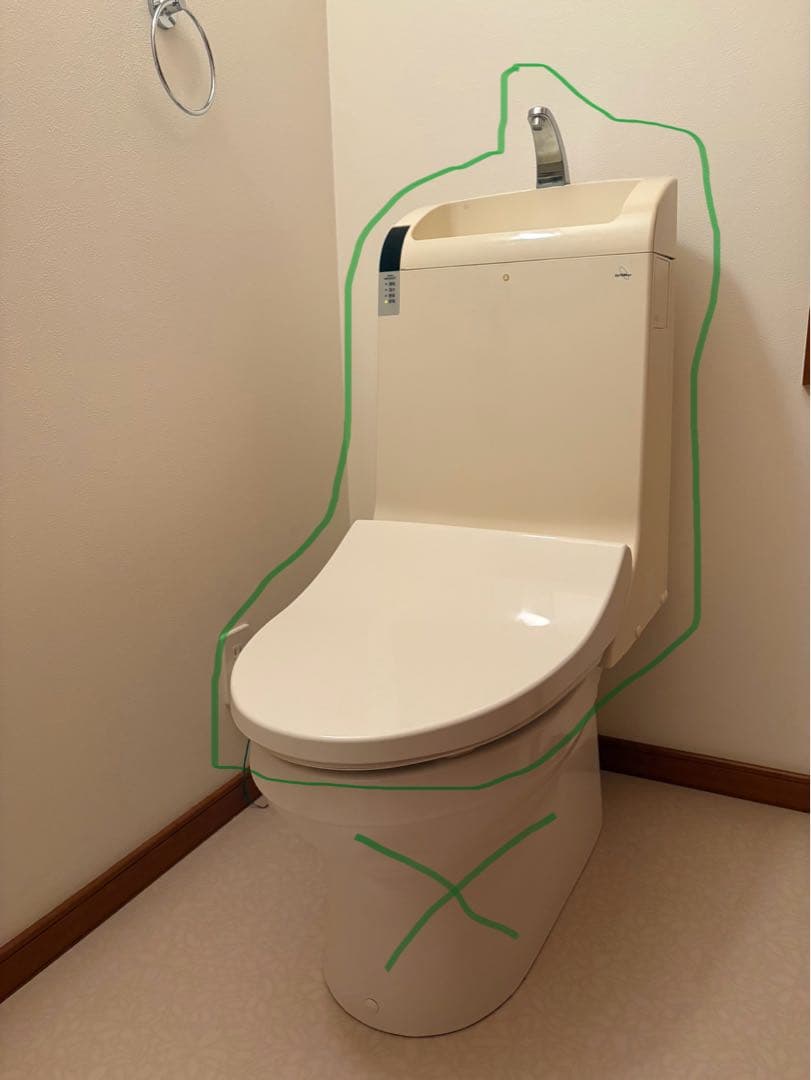 TOTO ウォシュレット一体形便器 ZJ1 の機能部