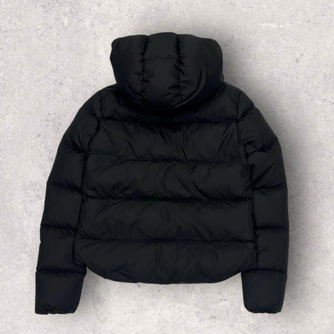 12026【タグ付き・QR鑑定済み】モンクレール　LENAR ダウンジャケット黒