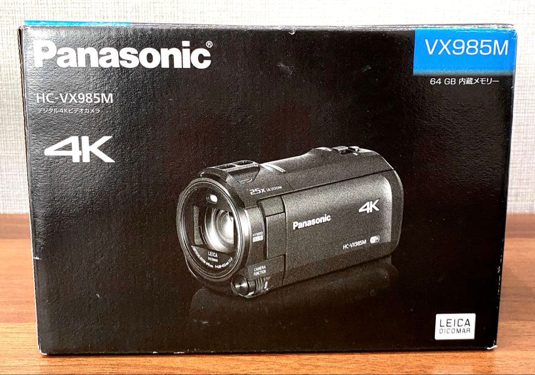 【Panasonic】 HC-VX985M 4Kビデオカメラ