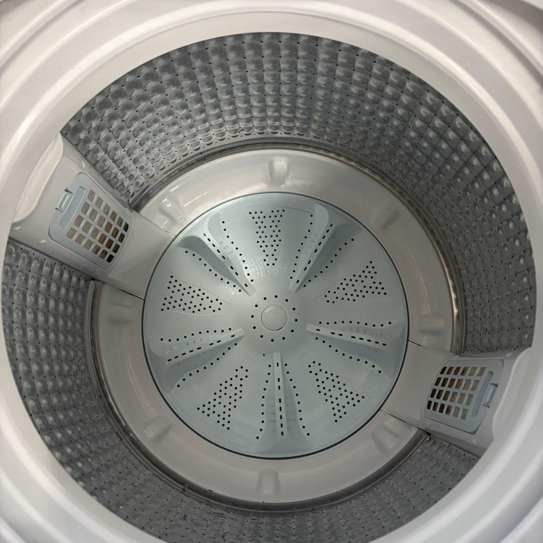 697 ガラストップ　大容量洗濯機　9kg インバーター　半年保証　冷蔵庫　美品