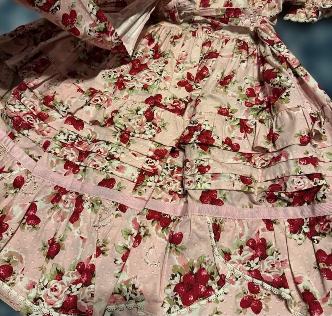 シュガーブーケ　ワンピース　ピンク