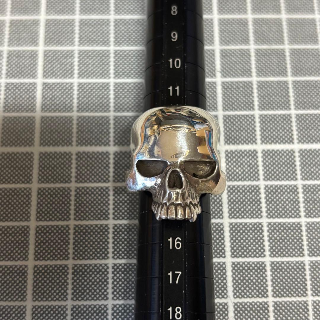 CRAZY PIG クレイジーピッグ ラージエビルスカル リング シルバー925