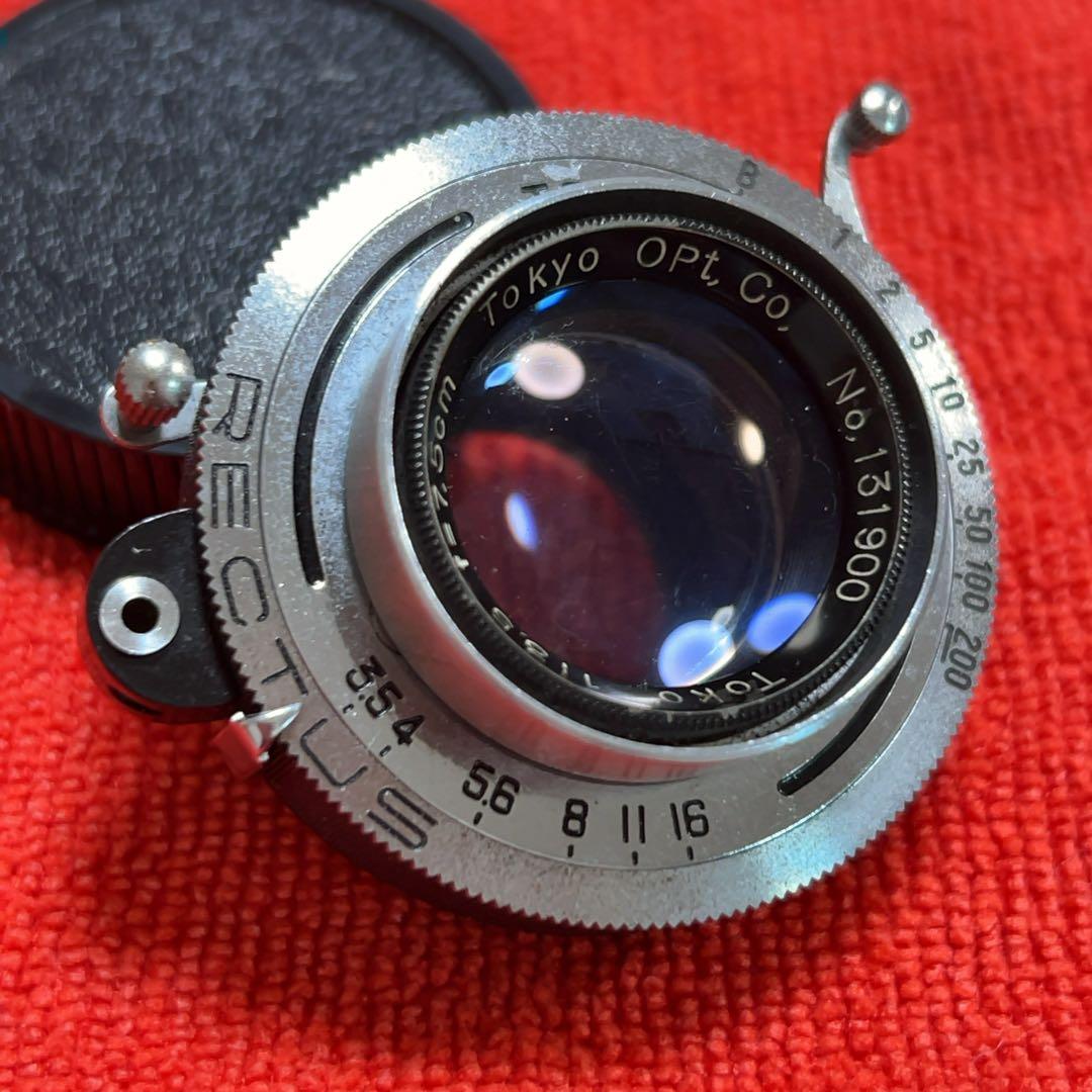 東京光学　Toko 3.5 7.5cm トリプレットの銘レンズ❗️