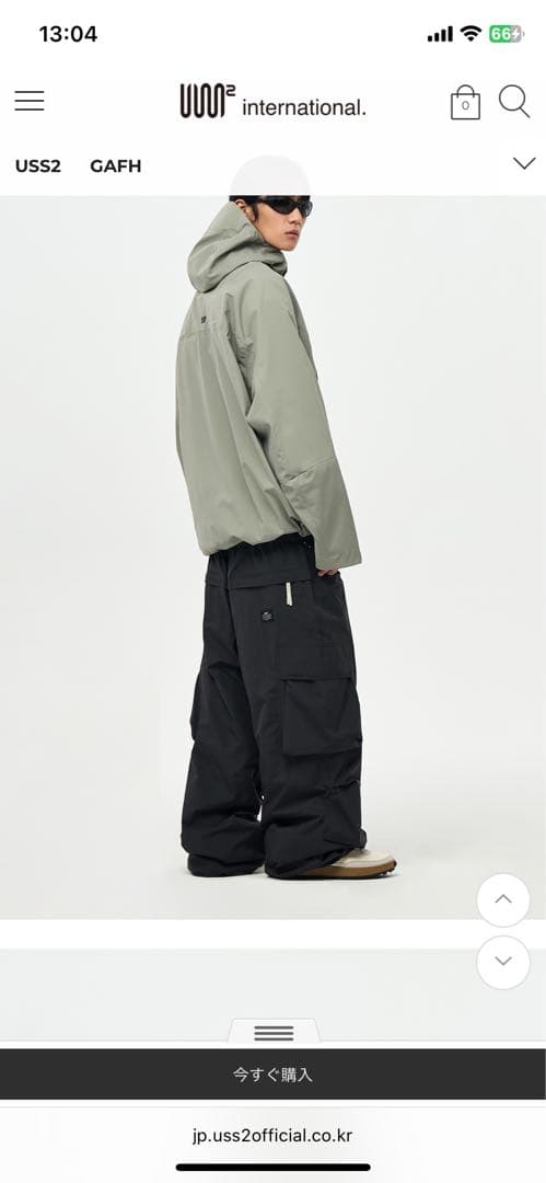 新品　USS2 大人気　25/26モデル　スノーボード　ウェア　上下セット　XL