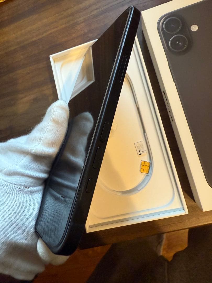 Apple iPhone 16 plus 128GB ブラック