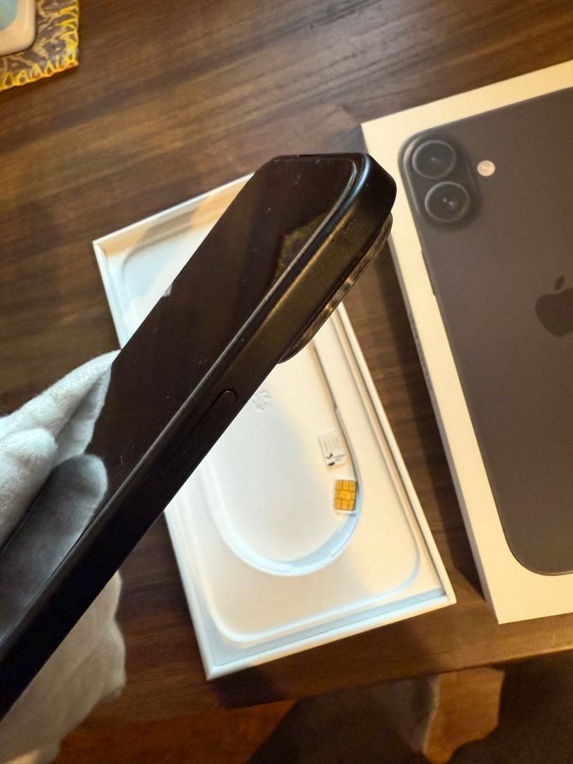 Apple iPhone 16 plus 128GB ブラック