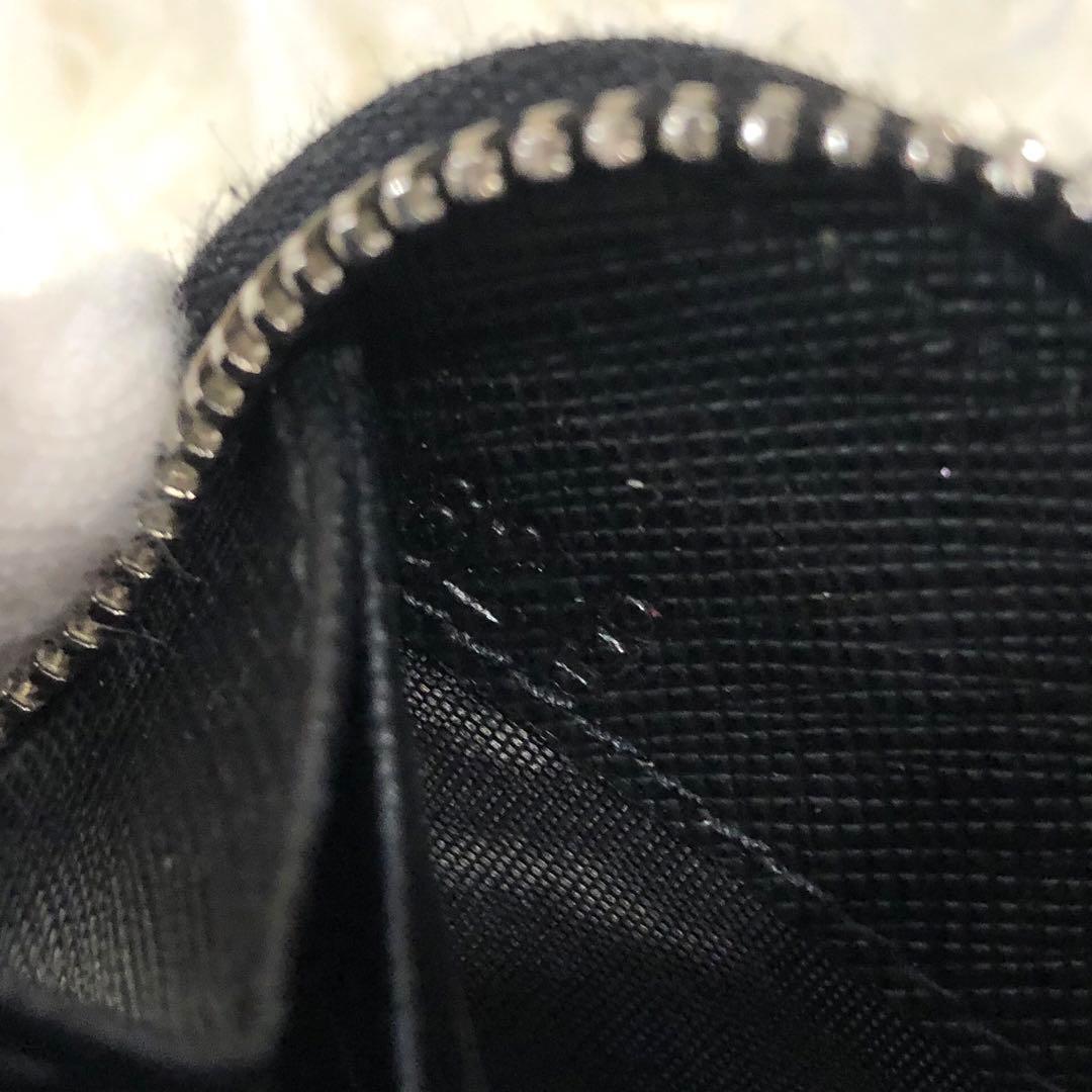 極美品✨プラダ　 サフィアーノレザー　長財布 ラウンドファスナー