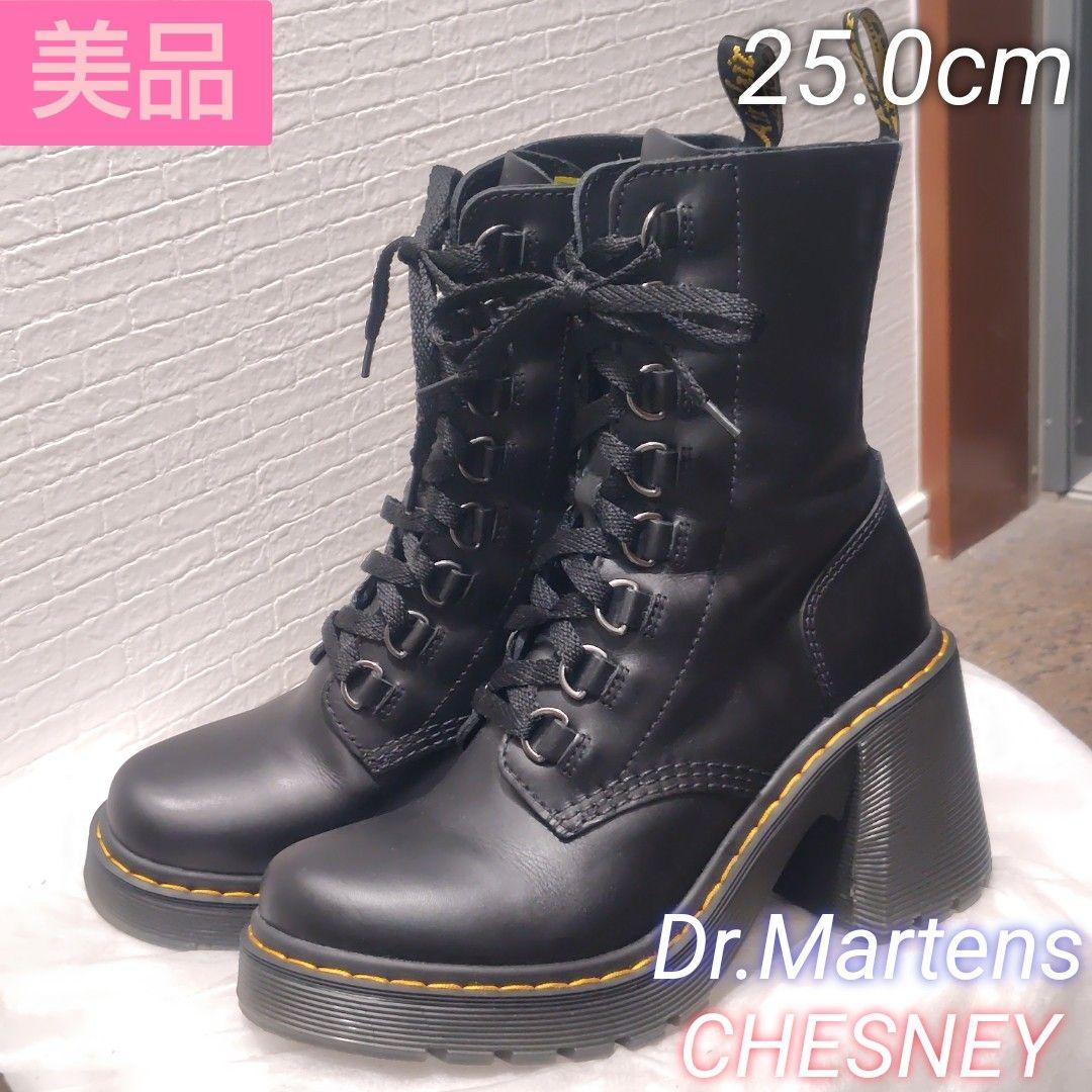 【美品】Dr. Martens CHESNEY 8ホール チャンキーヒール 厚底