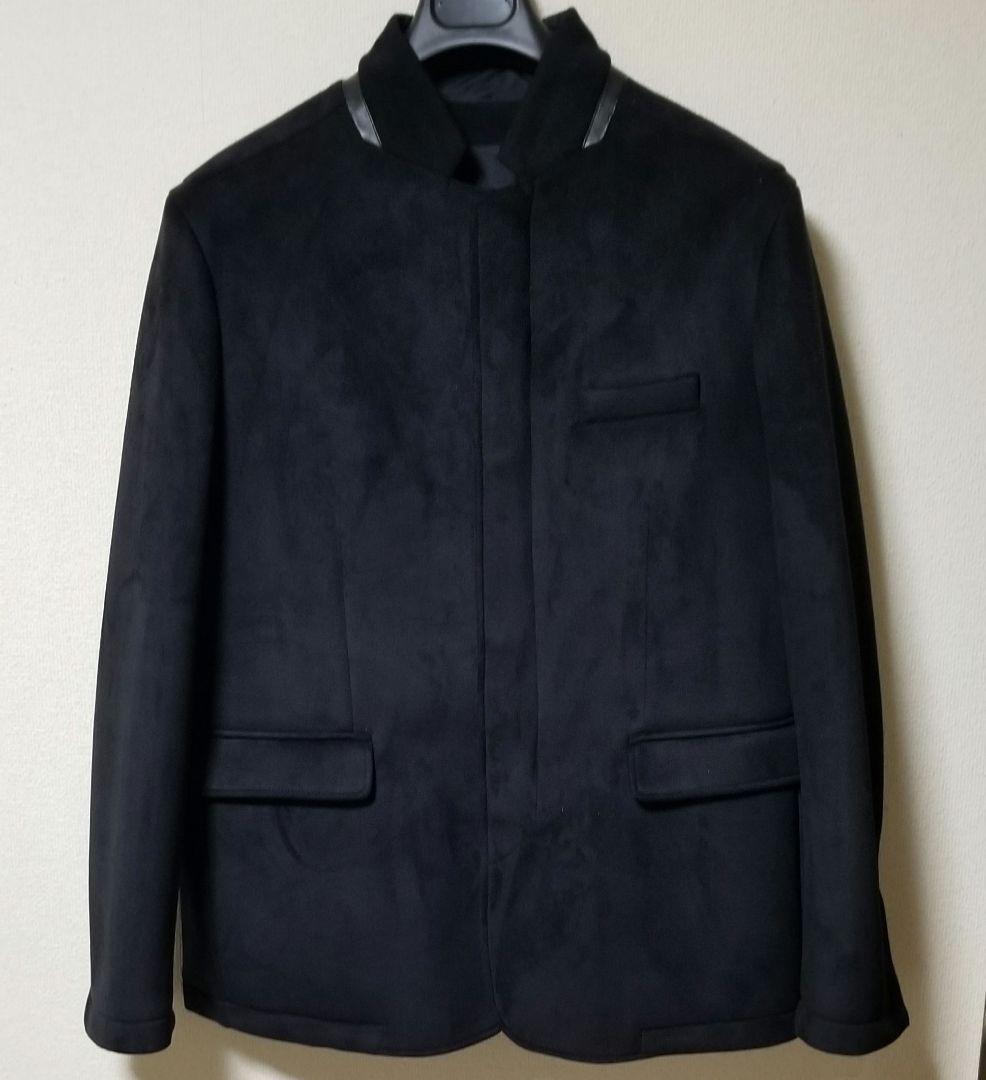 エンポリオアルマーニ　メンズジャケット　ブラック　スタンドカラー　58