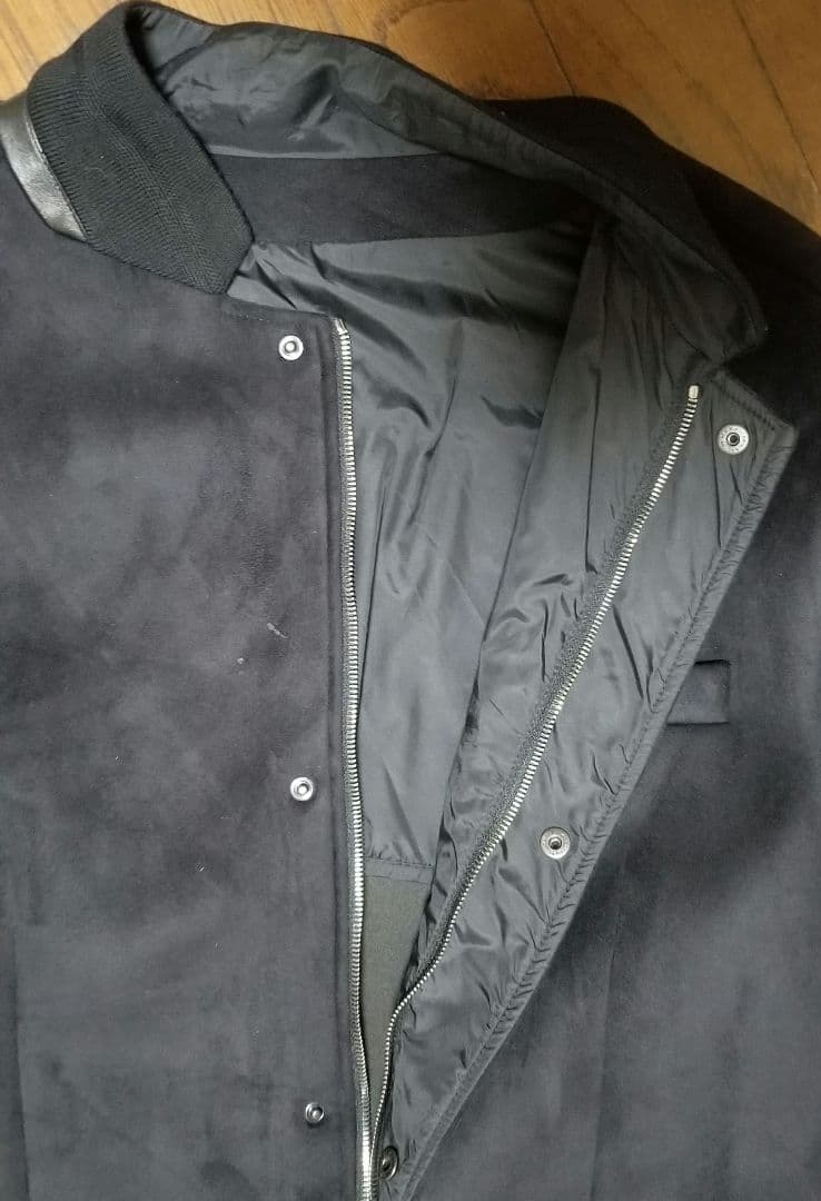 エンポリオアルマーニ　メンズジャケット　ブラック　スタンドカラー　58