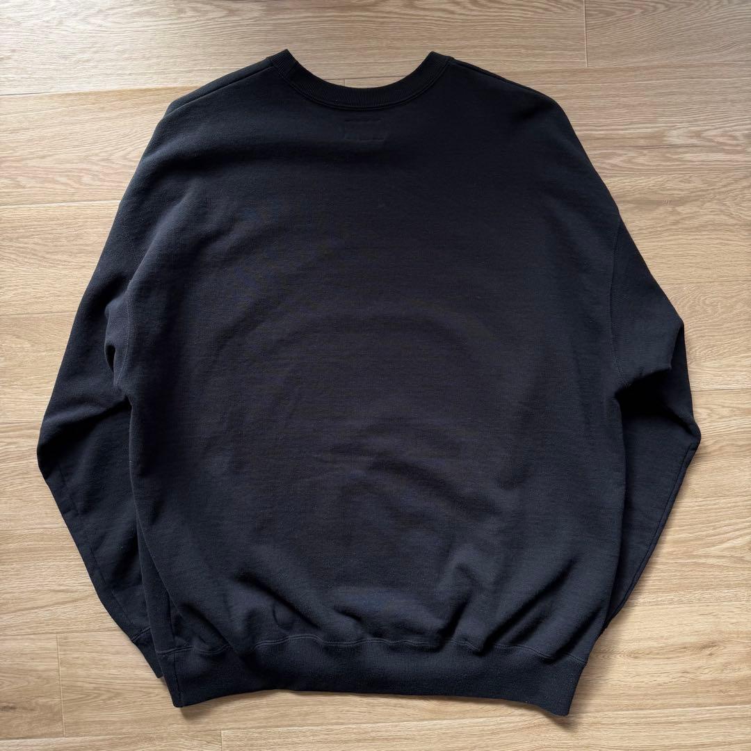 美品　descendant pe crew neck サイズ4 黒