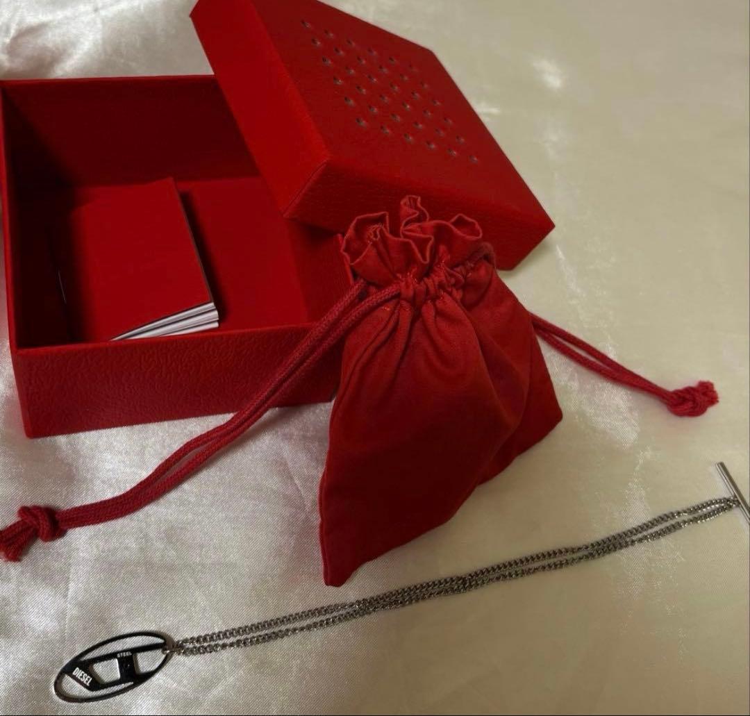 DIESEL シルバー チェーン　ブレスレット