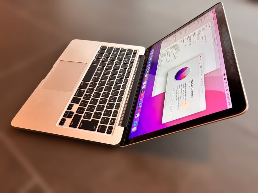 MacBookPro 2015 13インチ メモリ8GB ストレージ128GB