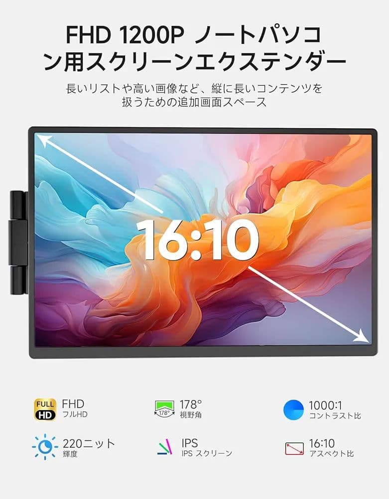 splay ノートパソコン用サブモニター