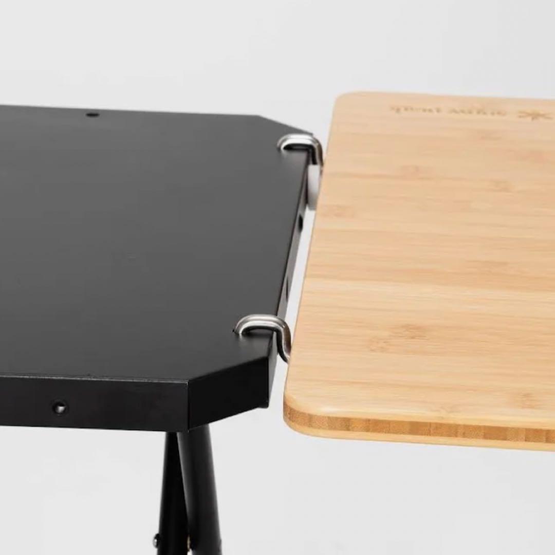 【新品3.1万】スノーピーク コネクションテーブル 耐熱ブラック LV-381