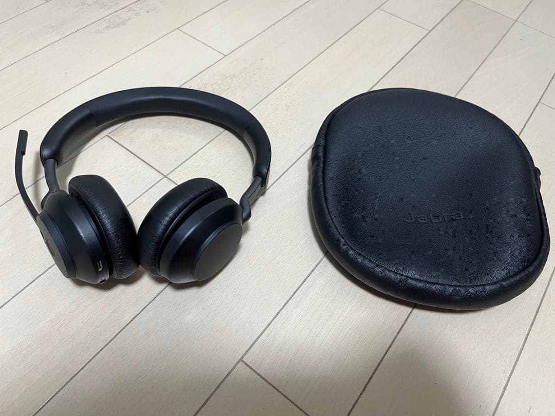 ボ*可様 Jabra ワイヤレスヘッドセット ブラック