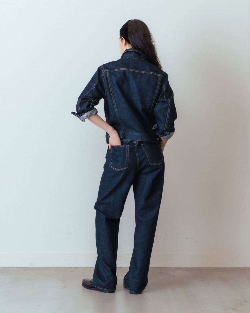 ★美品★シンゾーン shinzone MARILYN DENIM ネイビー 32