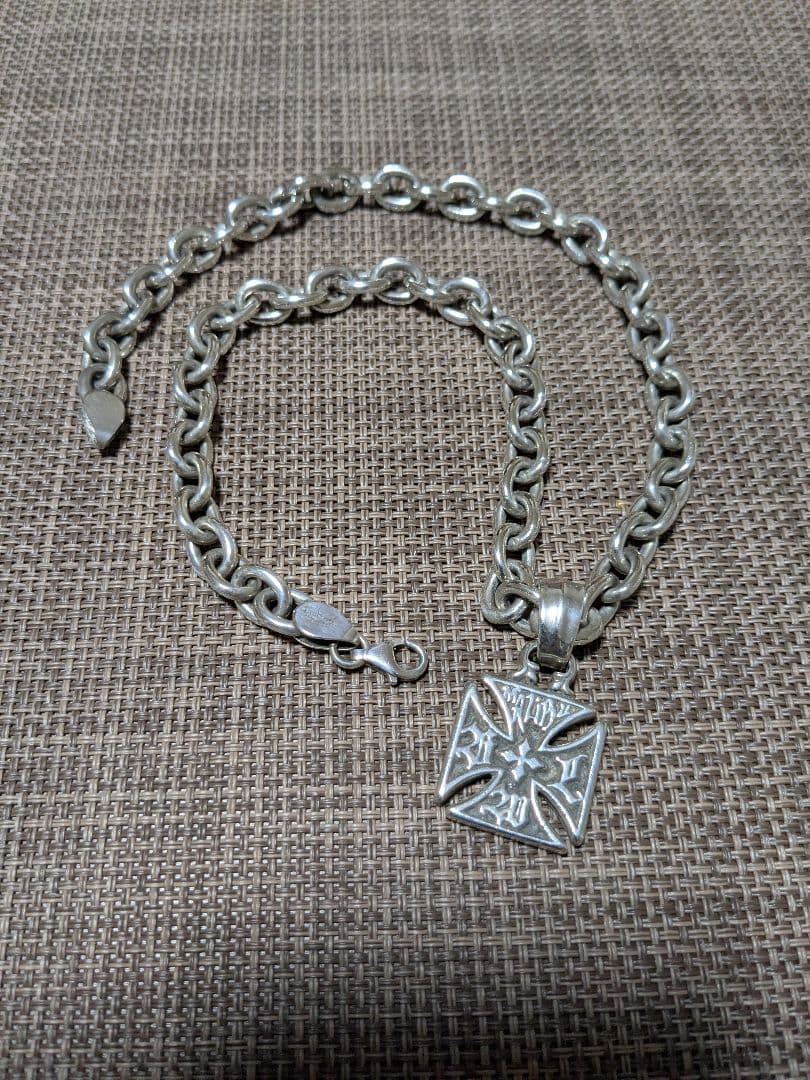 ビルウォールレザー 20周年記念　ネックレス 極太