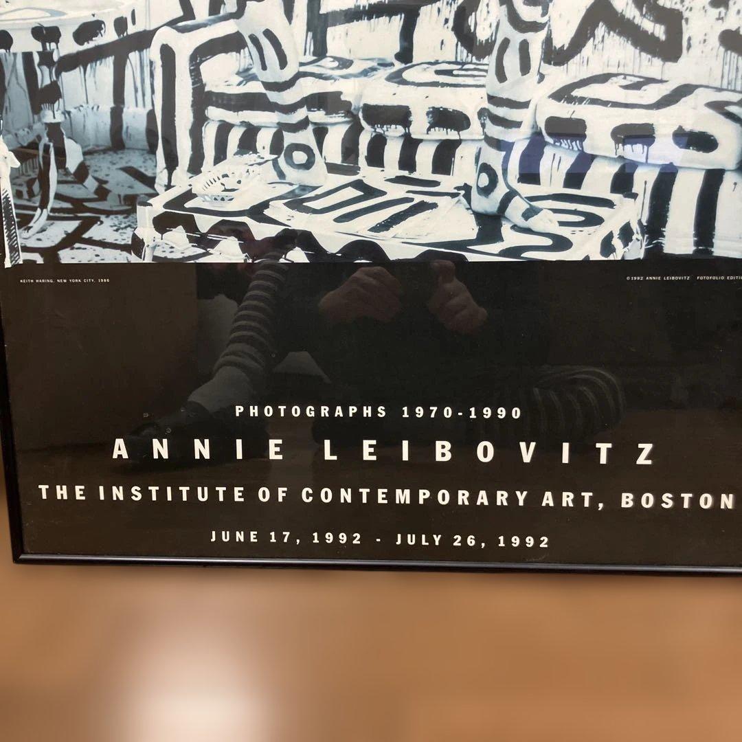 Keith Haring 展示作品 ポスターフレーム入り