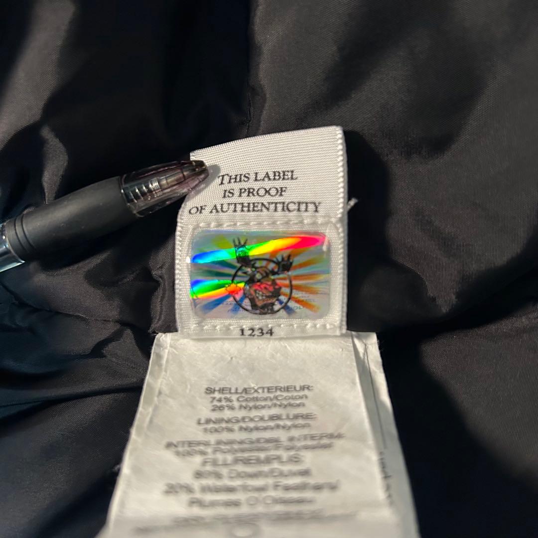 R*読様 MOOSE KNUCKLES white long down jack