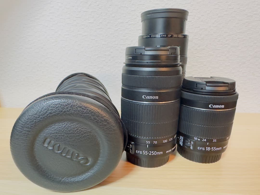 Canon EFレンズ3本セット