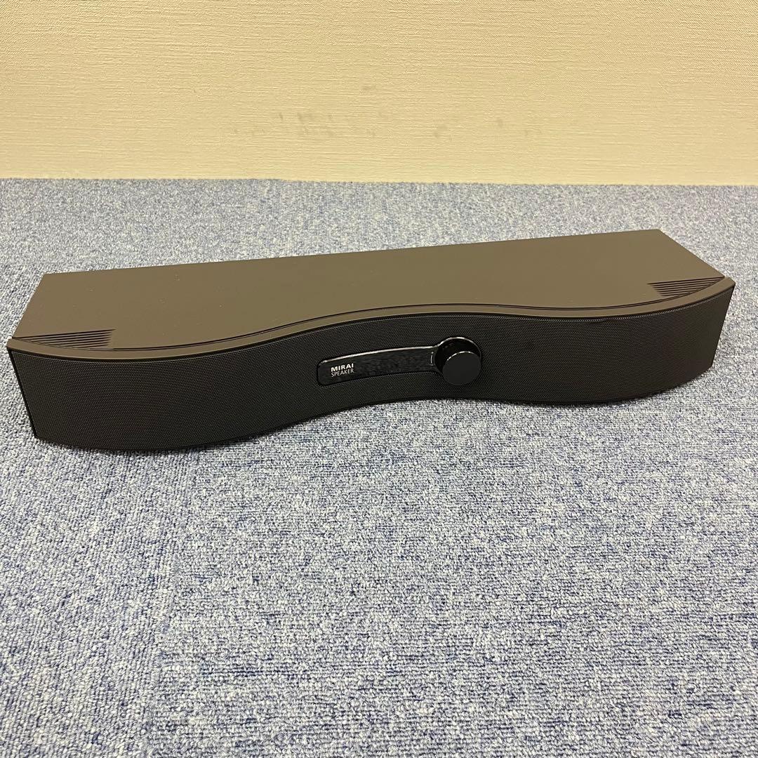 美品 ミライスピーカー ステレオ 有線接続