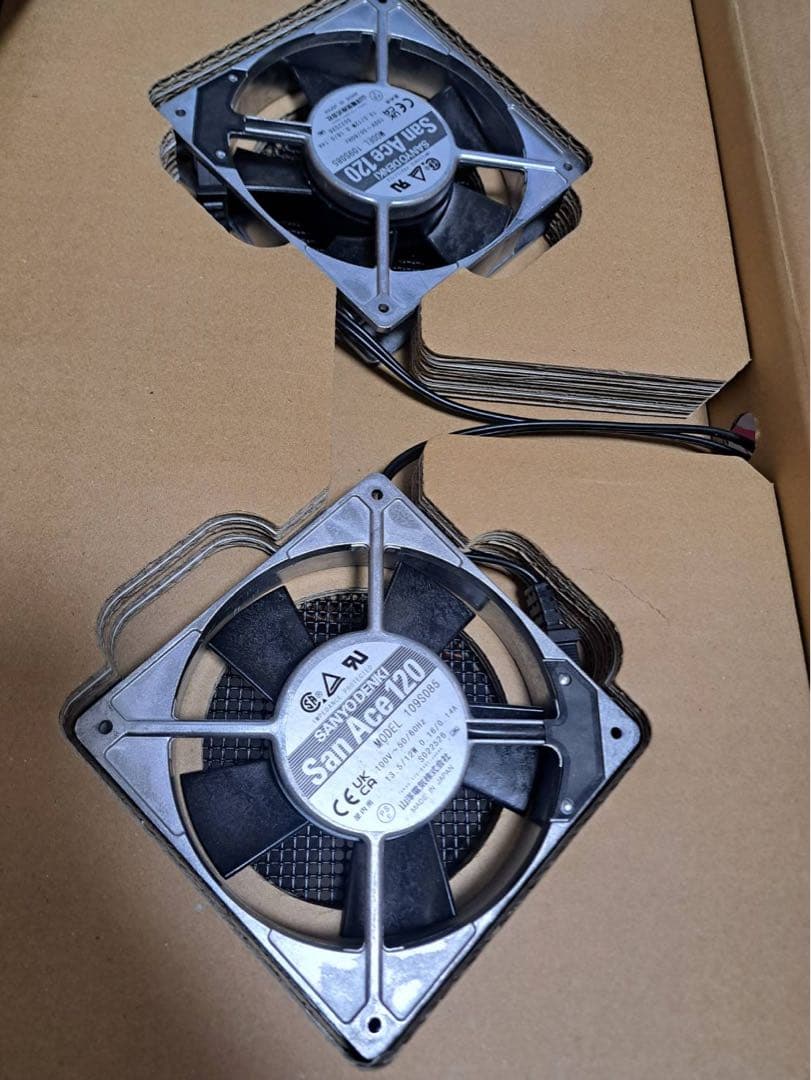三洋電機 San Ace120 冷却ファン 2個セット