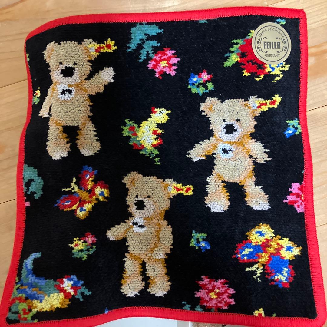 Steiff x Feiler ハンカチ