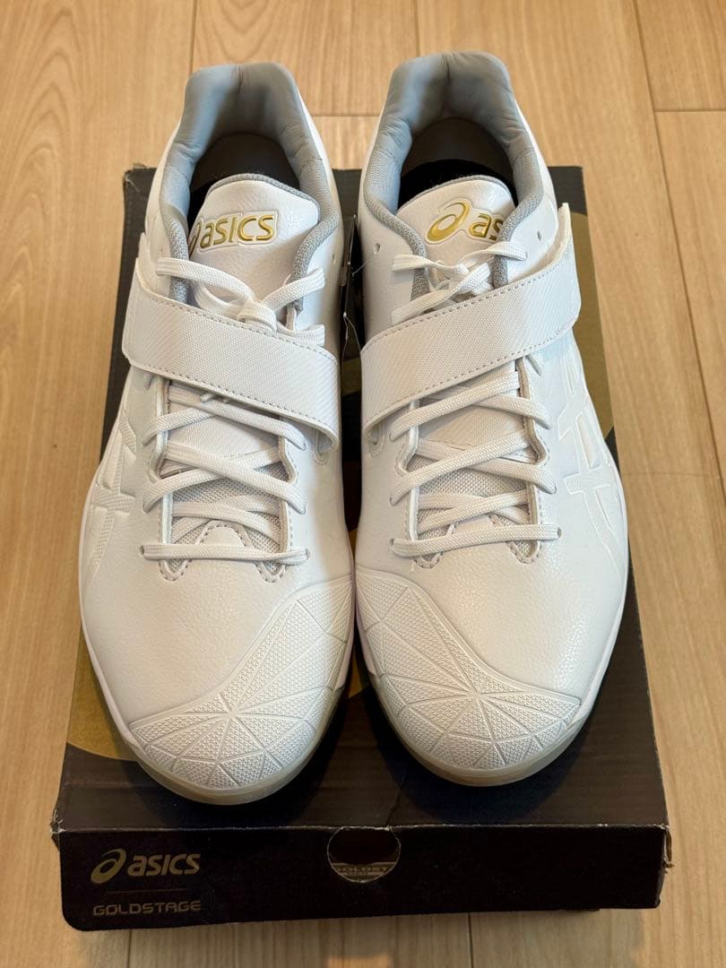 【新品未使用/希少】28cm (白)アシックス/GOLDSTAGE SETDO