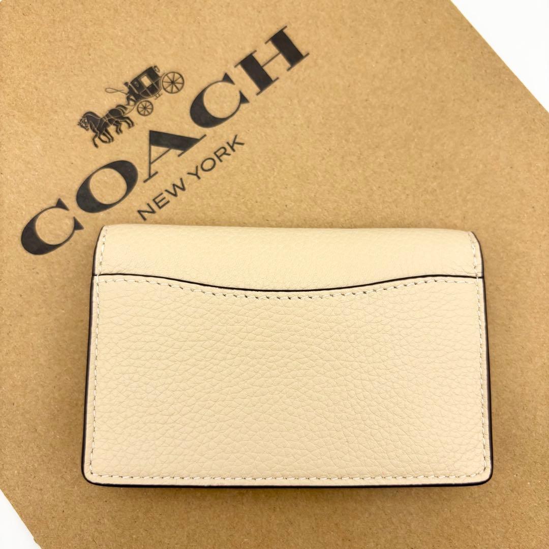 【COACH☆新品】エッセンシャル ビジネス カード ケース！名刺入れ！