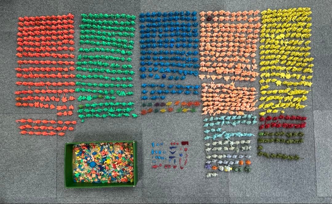 ガン消し 約1000個　大量まとめ売り　パーツ　アーマー