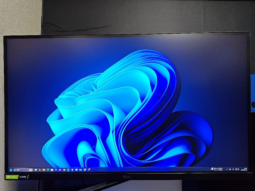 27GN800-B　LG 27インチ144Hz WQHD ディスプレイモニター