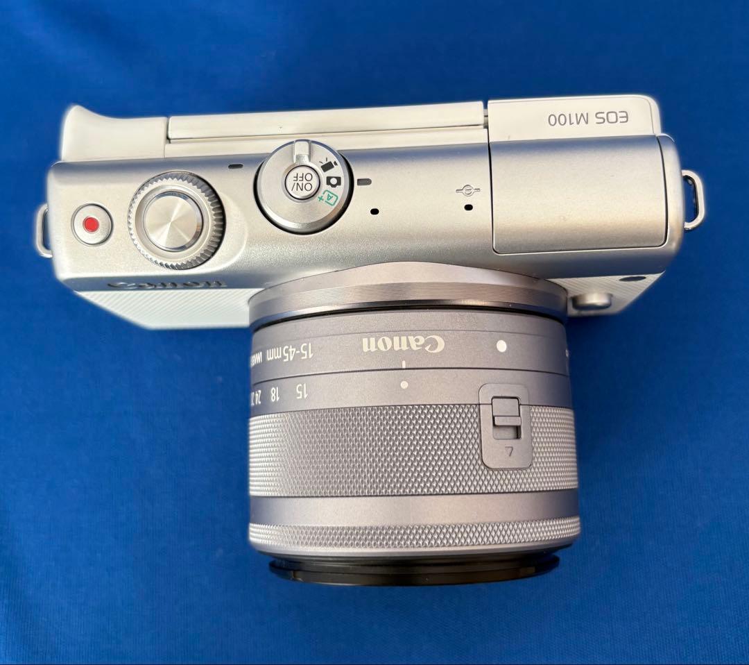 新品級　Canon EOS M100 ミラーレスカメラ EF-M 15-45mm