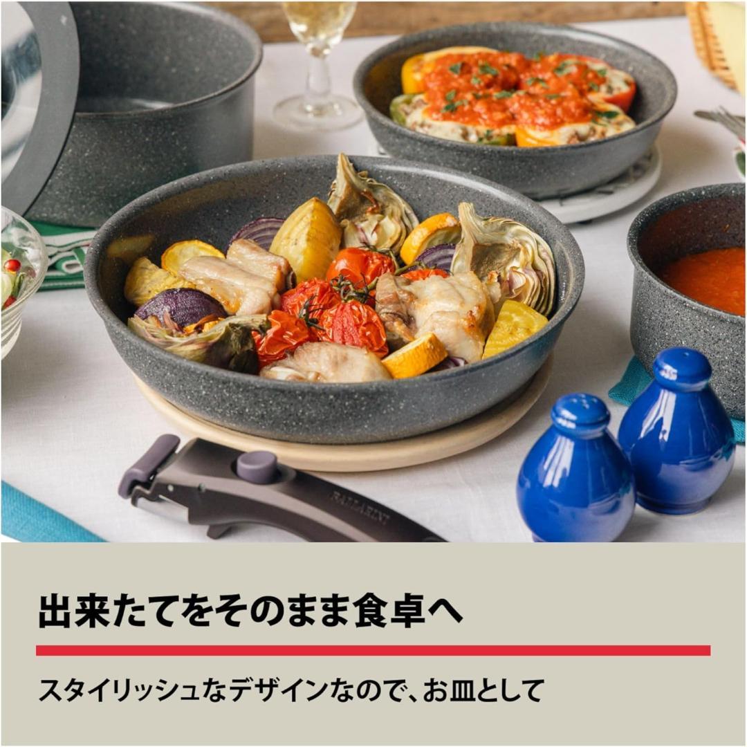 Ballarini バッラリーニ ヴィンチ 7pcs フライパン & 鍋 セット