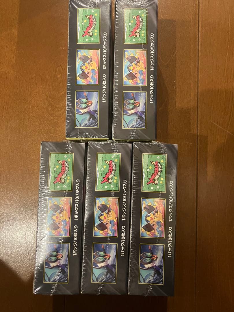 ポケモンカード MEGA ドリームEX 5BOXセット シュリンク付き