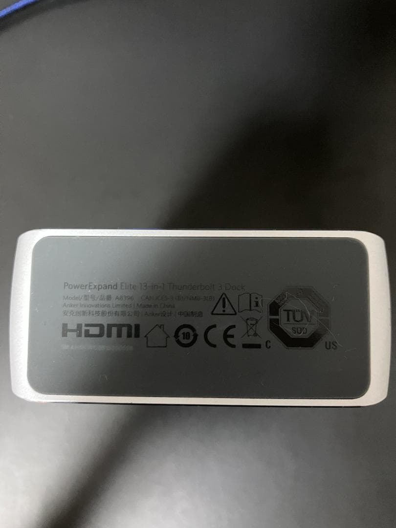 分配器・切替器 Anker powerexpand 13-in-1 thunderbolt3