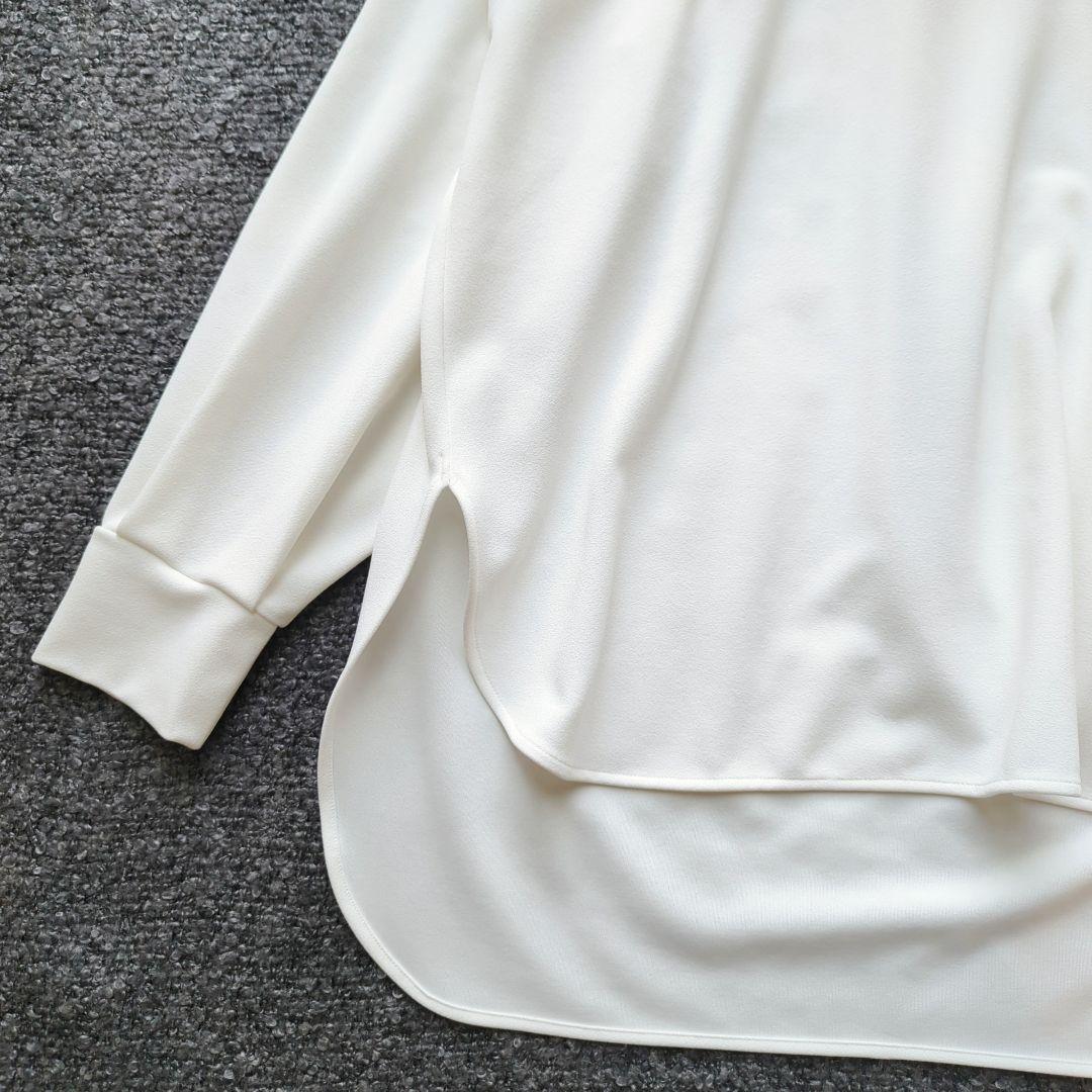 【美品】BEARDSLEY ビアズリー　Tブラウス FREEサイズ　ホワイト