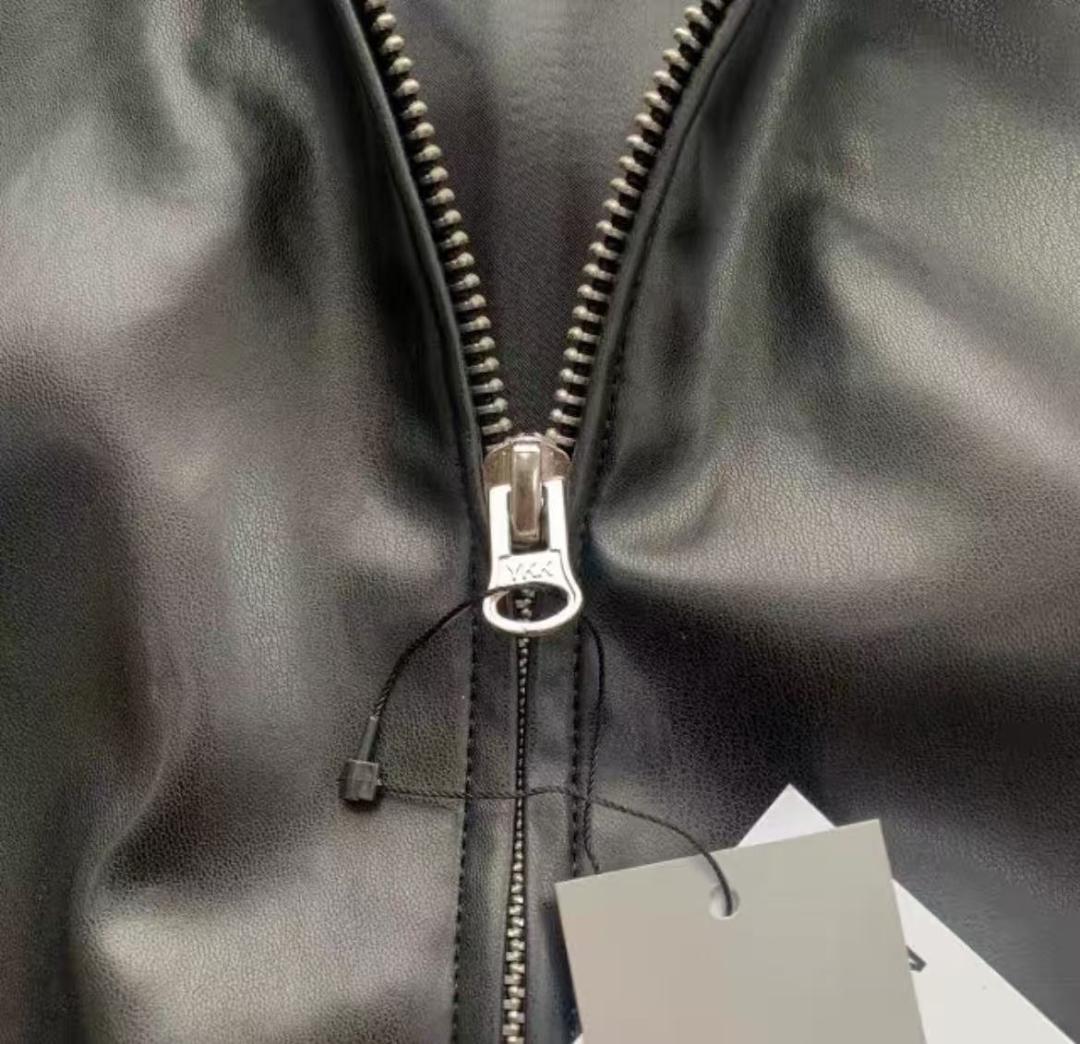 BEAMSブラックレザージャケット