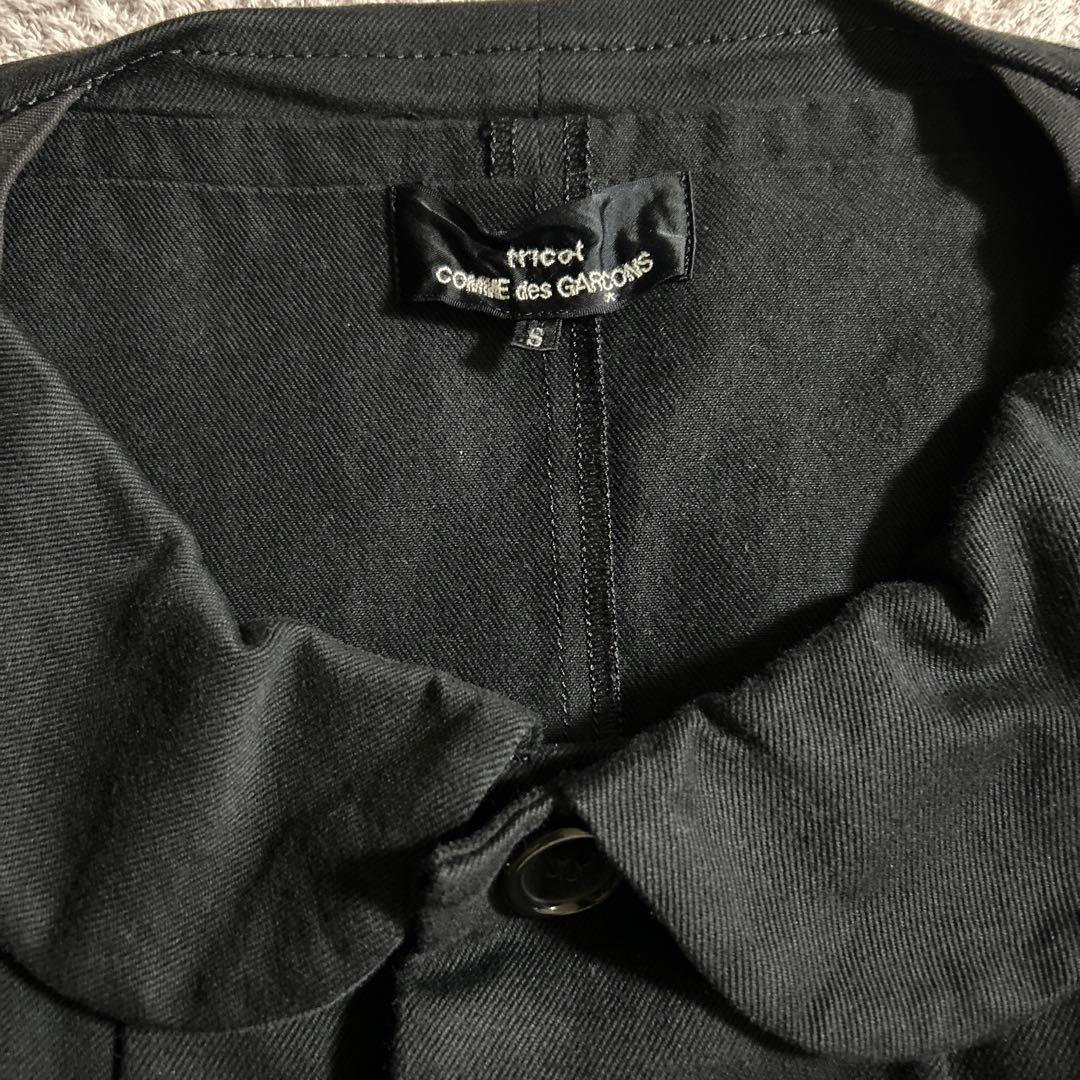 tricot COMME des GARÇON 丸襟ジャケットAD2010