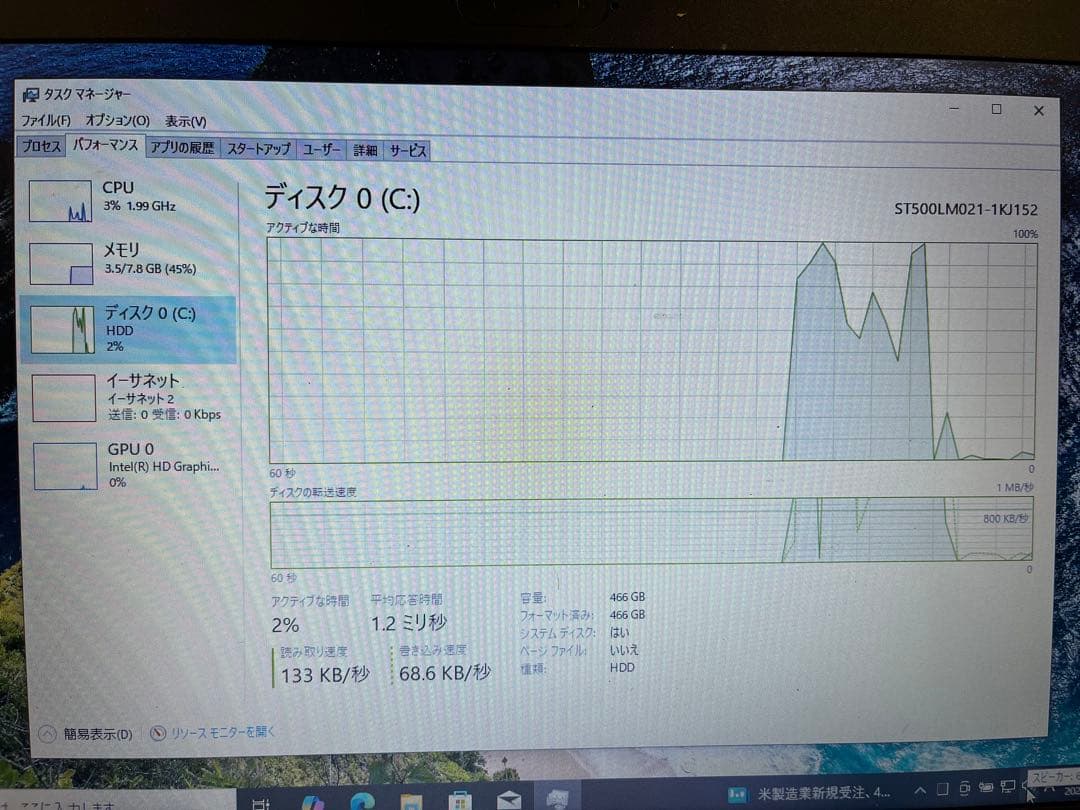 Windowsノート本体 HP Probook650 G4 windows10