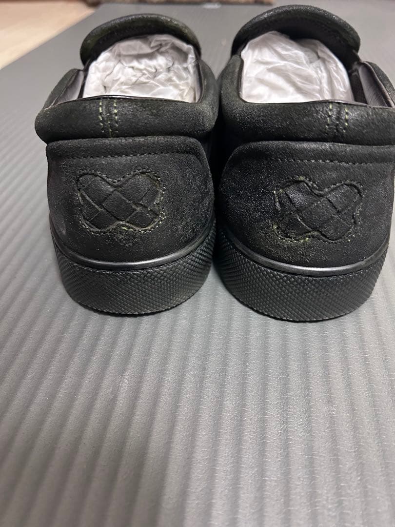 bottega veneta イントレチャート スリッポン スニーカー ブラック