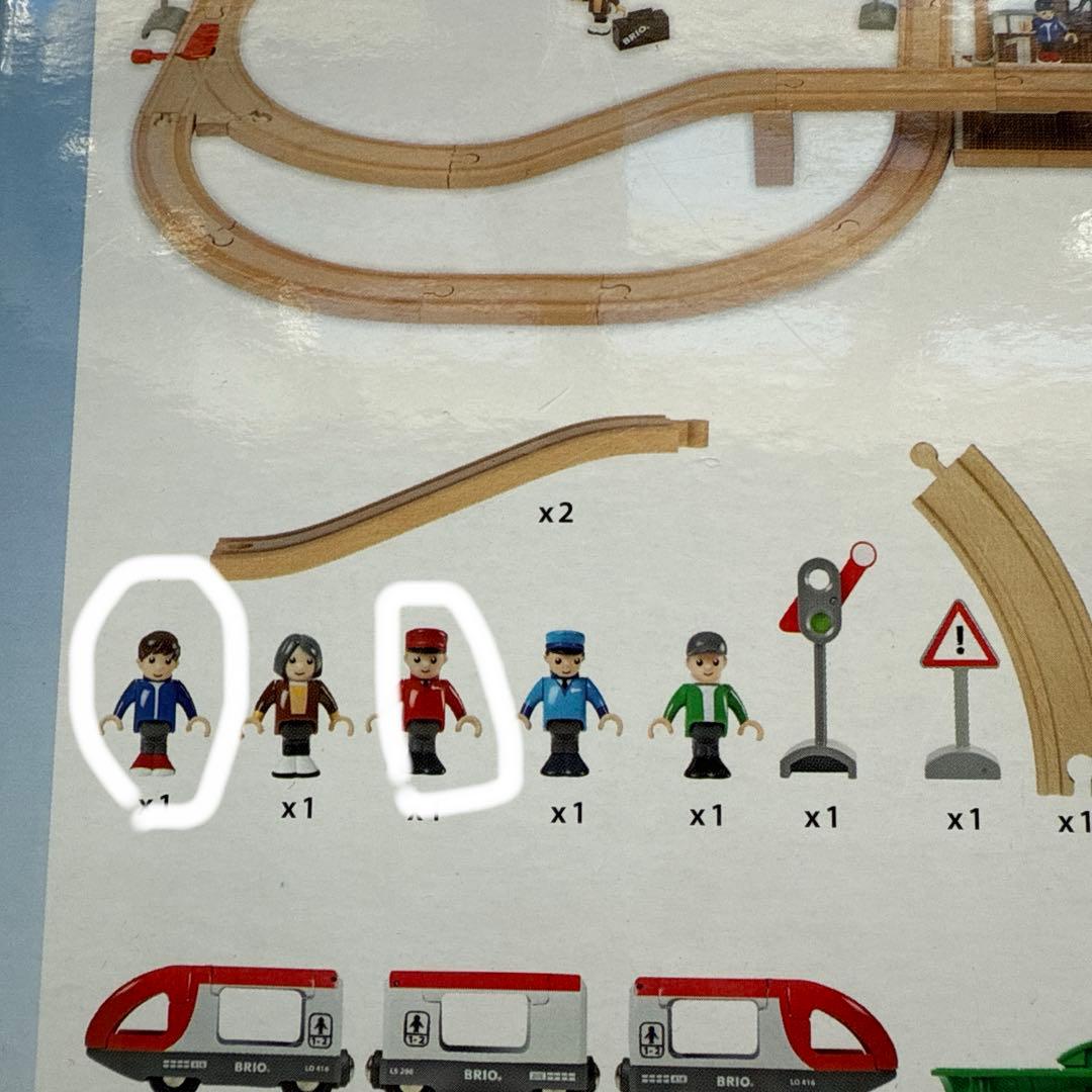 BRIO メトロ鉄道セット 木製おもちゃ6シリーズセット売り