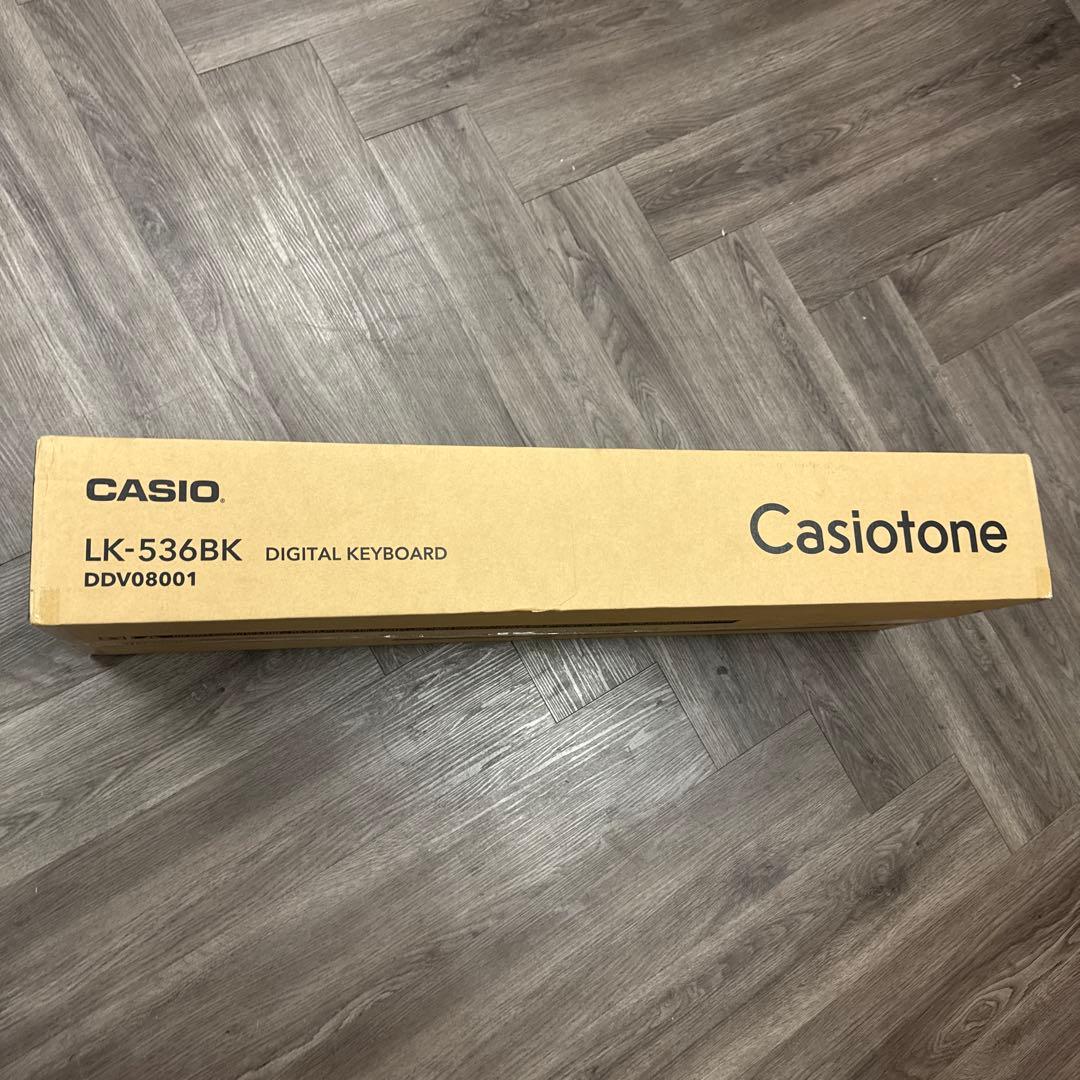 カシオ 楽らくキーボード LK-536BK ユーキャンオリジナル CASIO光ナ