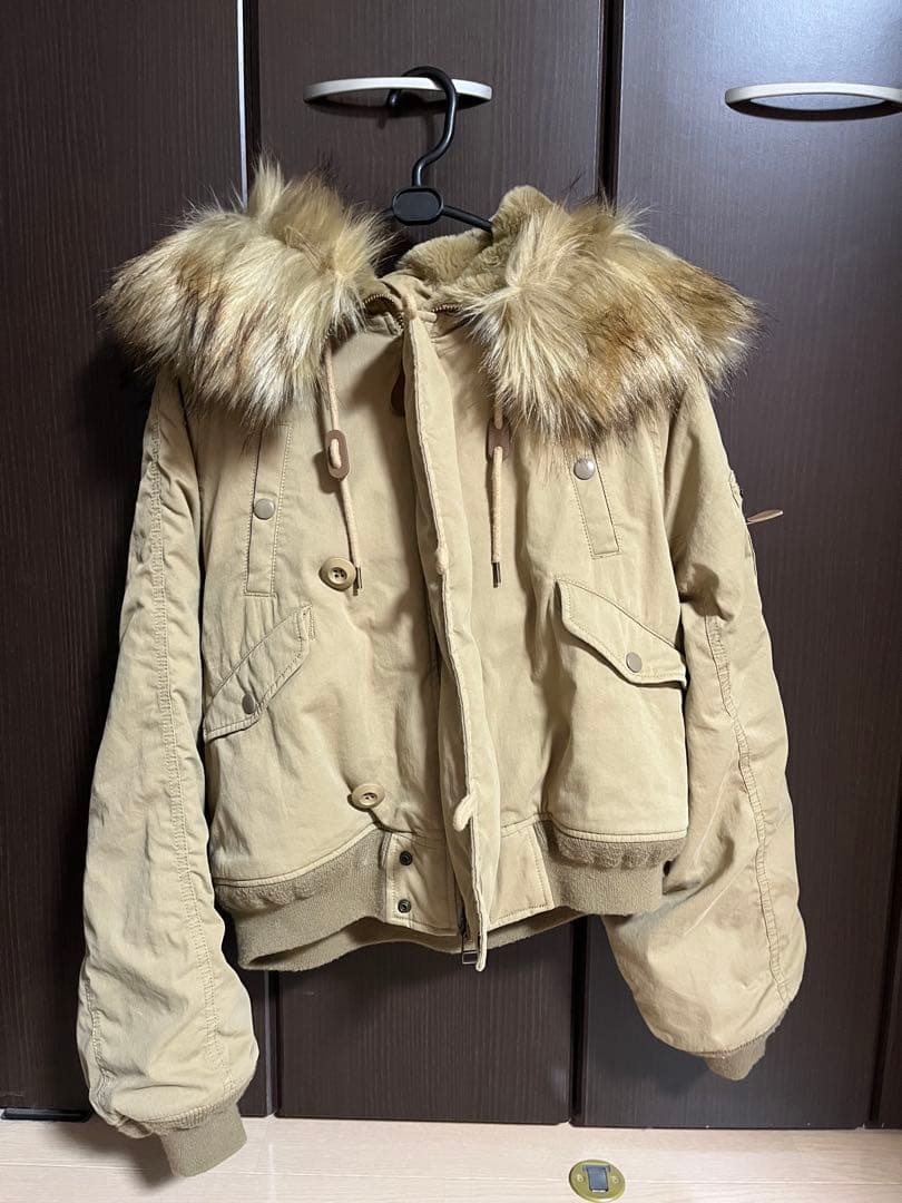 ジャケット・アウター moussy SHORT N2B