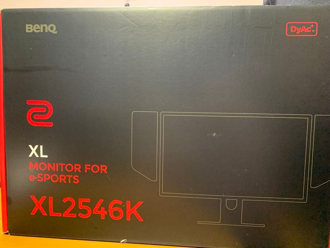 BenQ XL2546K e-Sportsモニター 訳あり品(ジャンク品)