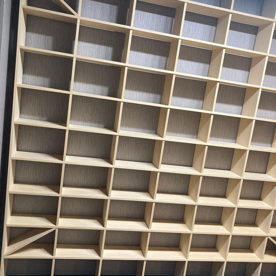 マルゲリータ　壁一面　本棚　シェルフ　縦10コマ×横7コマ　奥行180mm