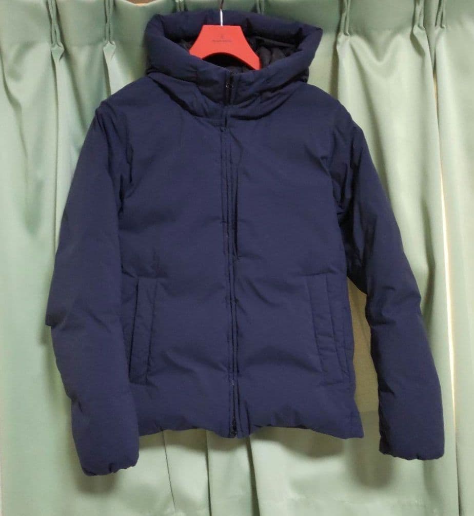 小松マテーレ ナイロン ダウンジャケット ネイビー　M