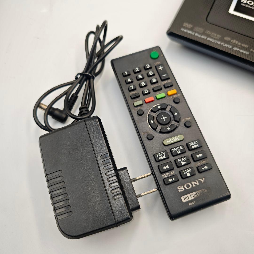 【完全動作品】SONY ポータブルブルーレイプレーヤー BDP-SX910