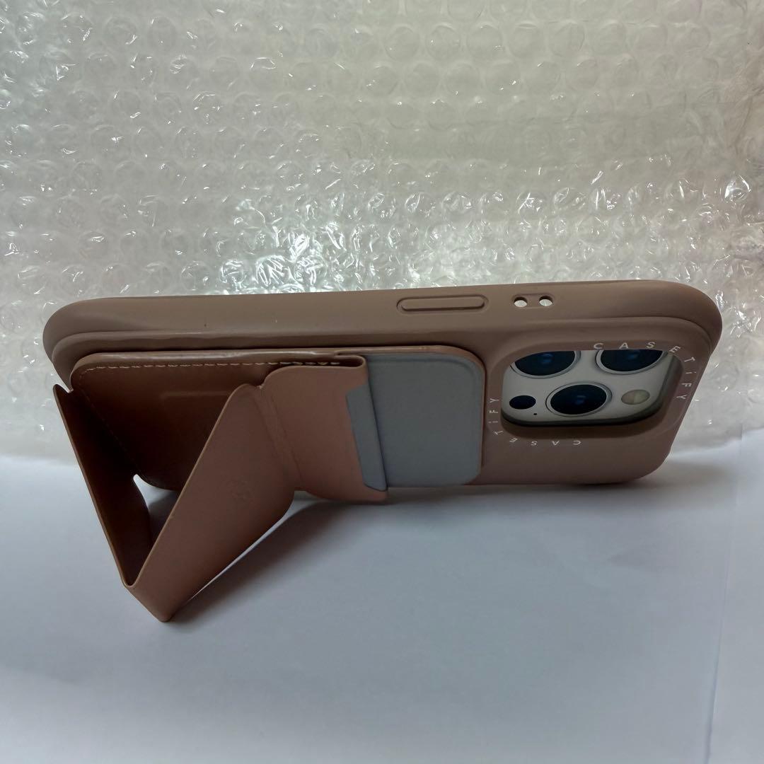 CASETiFY ウェーブシリコンケース iPhone15Pro ラテ MOFT